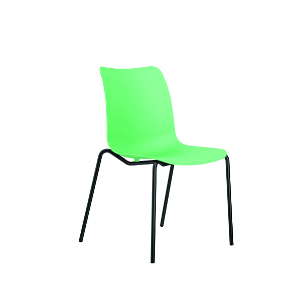 Jemini Flexi 4 Leg Chair Green KF81063