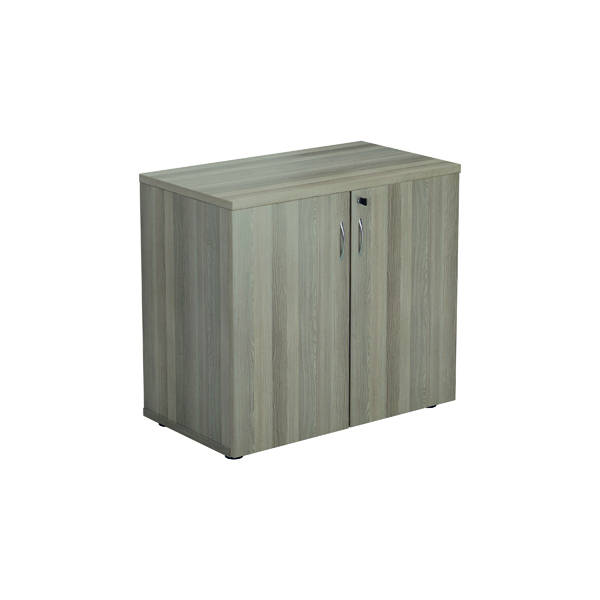 Jemini Wooden Cupboard 800x450x730mm Grey Oak KF811237