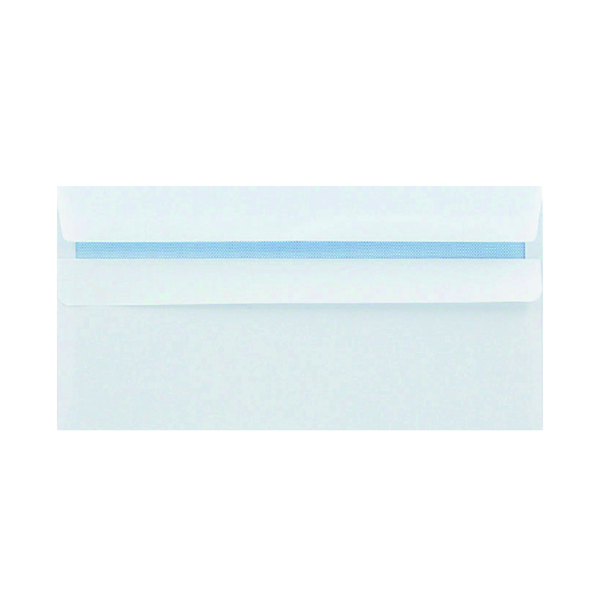 Q-Connect DL Envelopes Wallet Self Seal 120gsm White (Pack of 1000) 81414