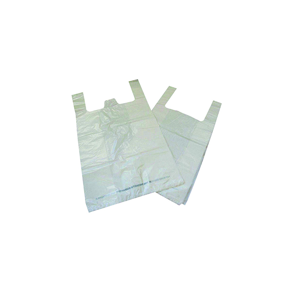 Carrier Bag Biodegradable White (1000 Pack) MA21135