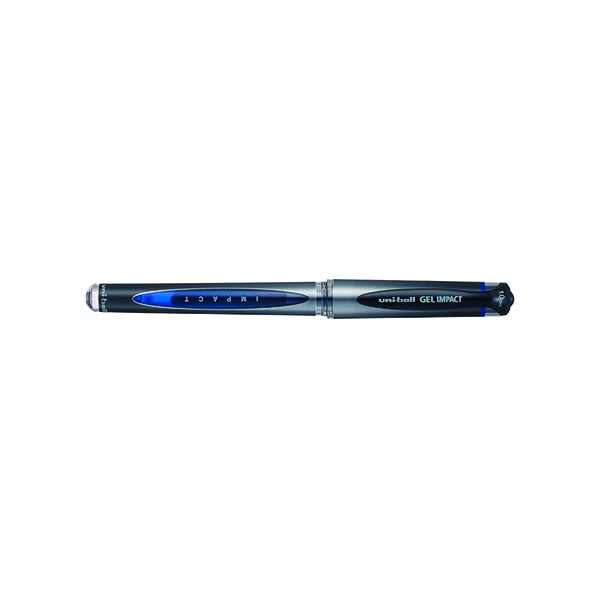 Uni-Ball Gel Impact 1.0mm Blue Rollerball Pen (12 Pack) 9006051