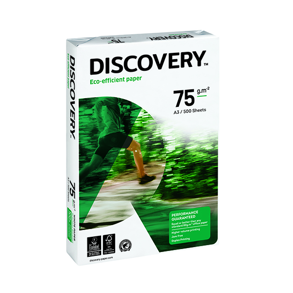 Discovery A3 White Paper 75gsm (500 Pack) 59911