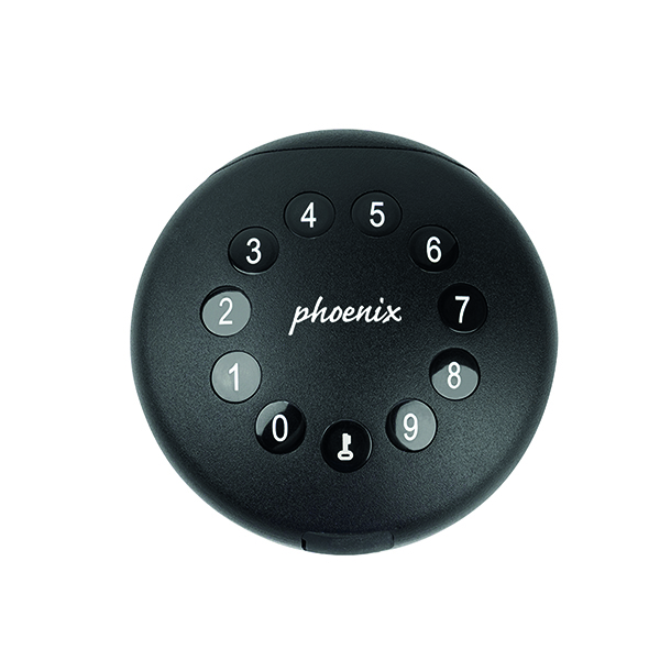Phoenix Palm Smart Key Safe with Electronic Lock Black KS0211E