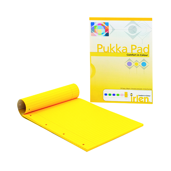 Pukka Pad A4 Refill Pad Gold (Pack of 6) IRLEN50GOLD
