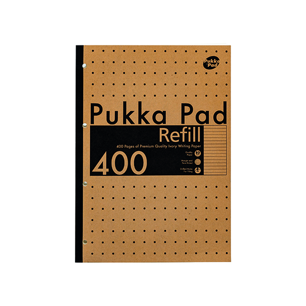 Pukka Pad Refill Pad 400 pages A4 (Pack of 5) 9568-KRA