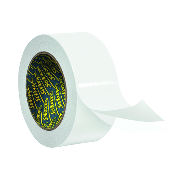 Sellotape Double Sided Tape 50mmx33m (3 Pack) 1447054