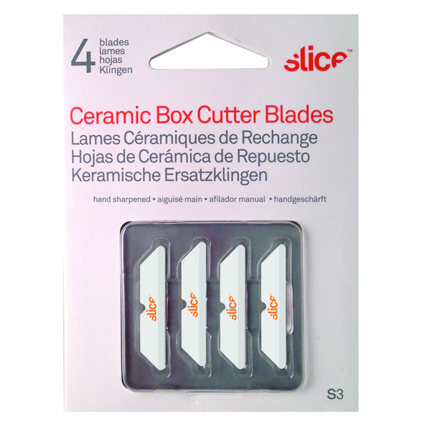 Slice Blades For Box Cutters 34mm (Pack of 4) 10404