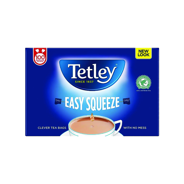 Tetley Drawstring Tea Bag (100 Pack) 1050A