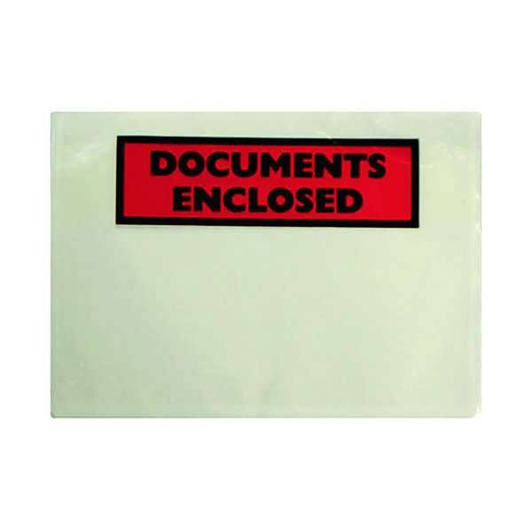 GoSecure Document Envelopes Documents Enclosed Self Adhesive A5 (Pack of 1000) 4302003