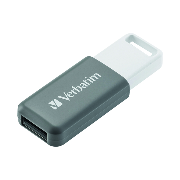 Verbatim Databar USB Drive USB 2.0 128GB Grey 49456