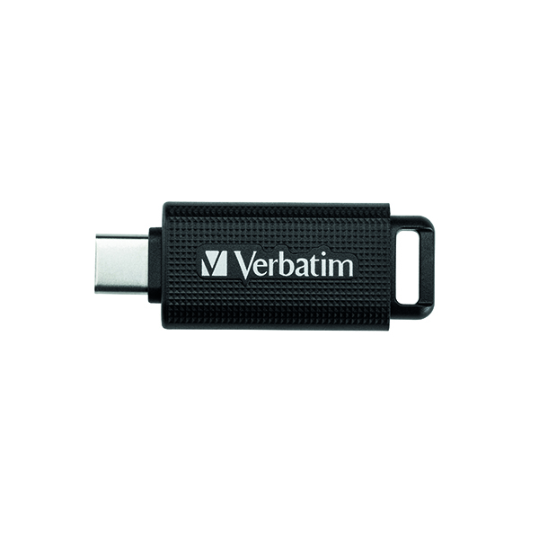 Verbatim Store n Go USB-C 3.2 Gen 1 Flash Drive 128GB ABS Black 49459