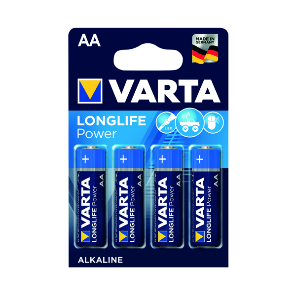 Varta AA High Energy Battery Alkaline (4 Pack) 4906620414