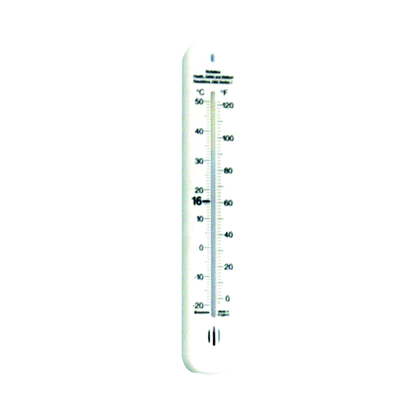 Wallace Cameron Wall Thermometer with Regulation Temperatures 4830007