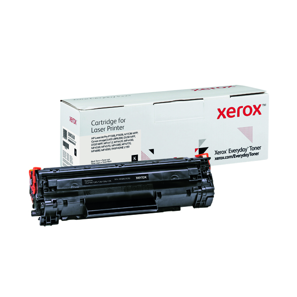 Xerox Everyday Replacement For CE278A/CRG-126/CRG-128 Laser Toner Black 006R03630